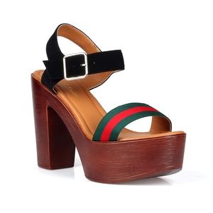 2Rigo-06 Criss-cross Women's High Heel Sandals